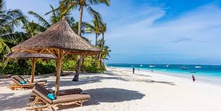 Turquoise waters and white sands of Zanzibar